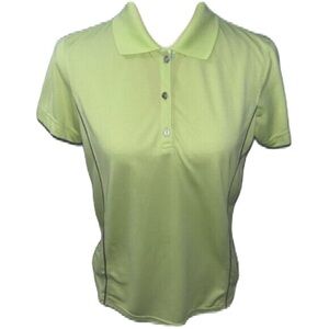 Women’s Tehama Green Short Sleeve Polo Golf Shirt Small
